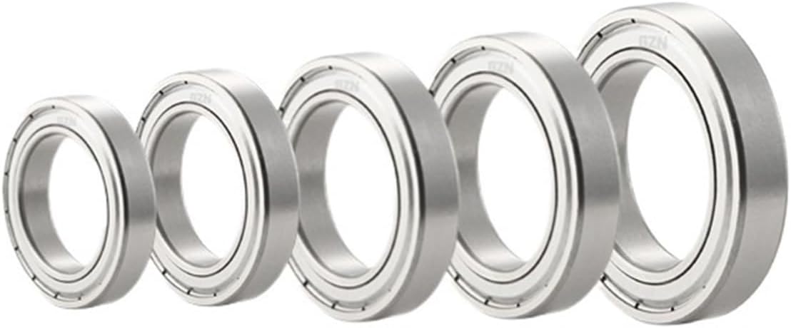 5PCS 12 * 24 * 6 12 * 20 * 9 MM Thin-Wall Deep Groove Bearing Bicycle Electric Scooter Roller Skates(12X24X6)