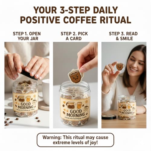 Positive Coffee Affirmation Jar