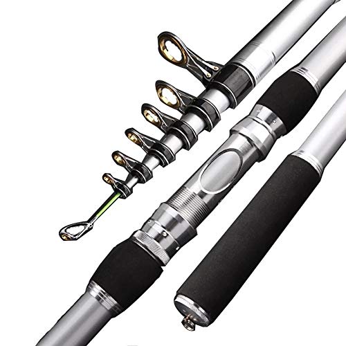 Best Surf Fishing Rod Length – 2.7 M-4.5 M Travel Telescopic Fishing Rod Carbon Surf Rod ...