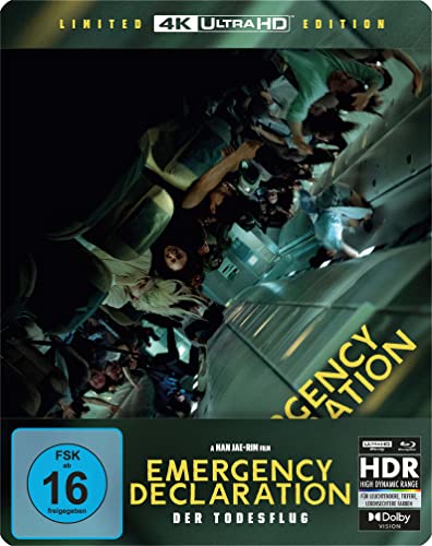 Emergency Declaration - Der Todesflug - Steelbook (4K Ultra HD) (+ Blu-ray)