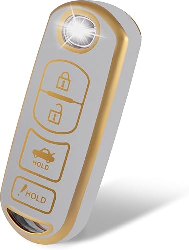 Miniatura 8 de Funda de TPU suave para llavero compatible con Mazda 3 6 8 Miata MX-5 CX-3 CX-5 CX-7 CX-9 234 botón de entrada sin llave control remoto llave