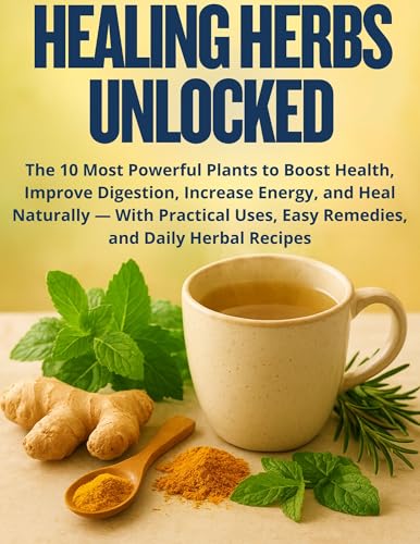 Healing Herbs Unlocked: The 10 Most Powerful Plants to Boost Health, Improve Digestion, Increase Energy, and Heal Naturally — With Practical Uses, Easy Remedies, and Daily Herbal Recipes