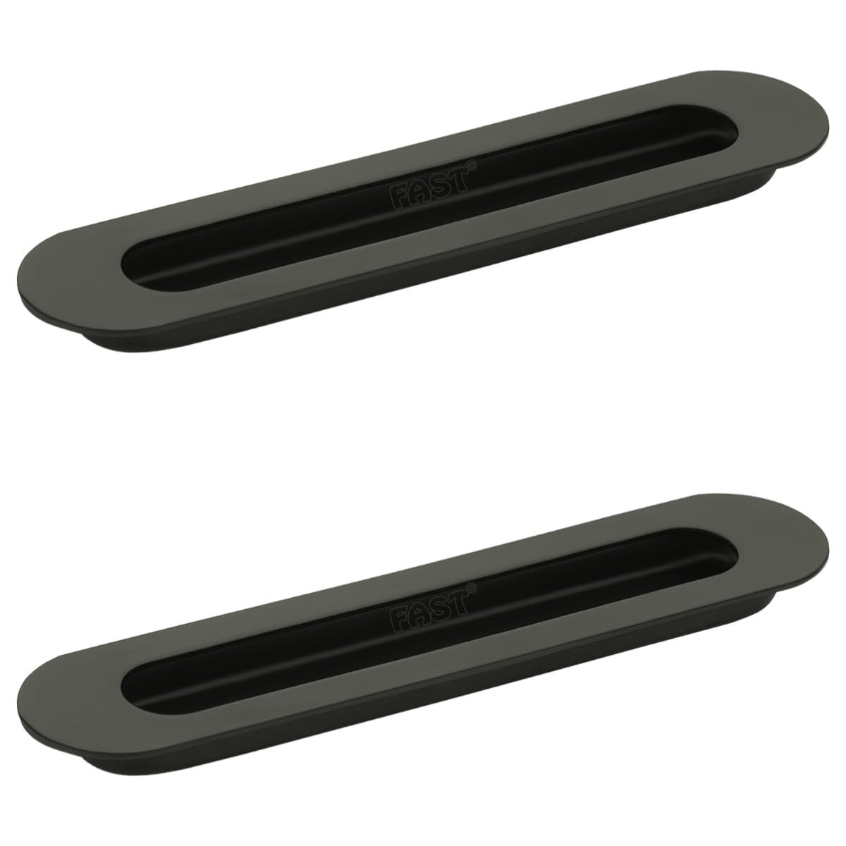 FAST CSH03 Stainless Steel Black Architechral Cabinet Concealed Sliding Door Handle for Wardrobe & Cupboard Doors. (6 INCH) — Amazon image 9