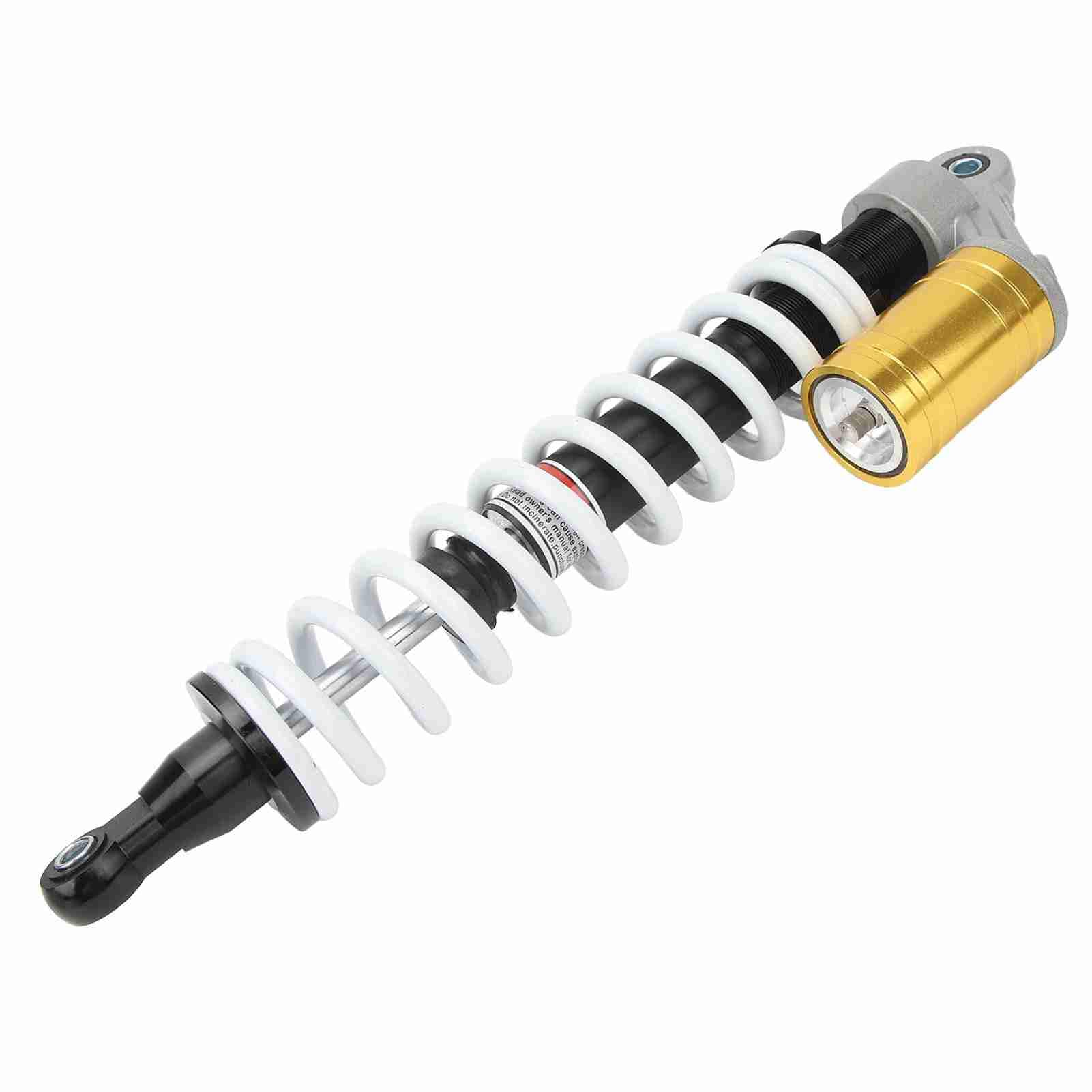Ammortizzatore a molla di sospensione – Distanza dei fori da 430 mm Smorzamento regolabile per 150cc 200cc 250cc PIT Dirt Quad ATV Trail Dune – Lega di alluminio CNC durevole
