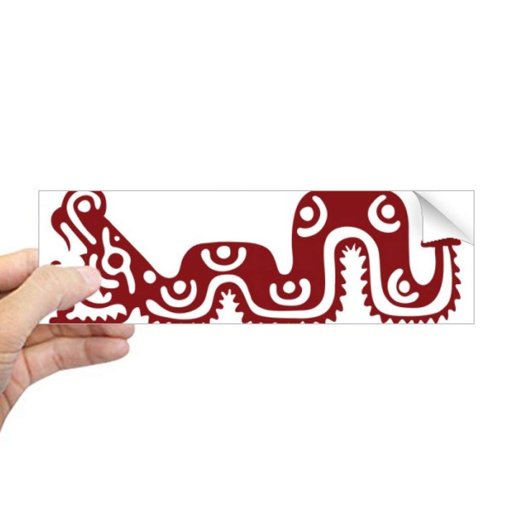 Autocollant serpent mexicain pour masquer les rayures de vos objets