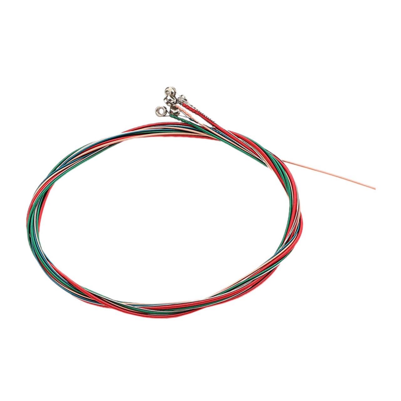 BESPORTBLE 6Pcs Strings Durable Folk Guitar Strings Kit Acoustic Guitar Strings Sound and Rich Resonance Strong and