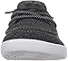 WHITIN Shoes for Kids Wide Toe Box Barefoot Minimalist Zero Drop Loafers for Boys Girls Size 13 Fashion Boat Sneakers Walking Running Elastic No Tie Black White 31