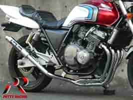 WR'sマフラー　cb400sf nc31 Amazon | CB400SF R/S nc31 分割式 42.7π (極タイプ1) PRETTY管