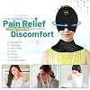 Migraine Relief Cap & Neck Ice Pack Wrap Set - Soothing Headache Relief Cap and Shoulder Cold Pack - Hot and Cold Compress Products for Head and Cervical - Stress, Hangover & Puffy Eyes