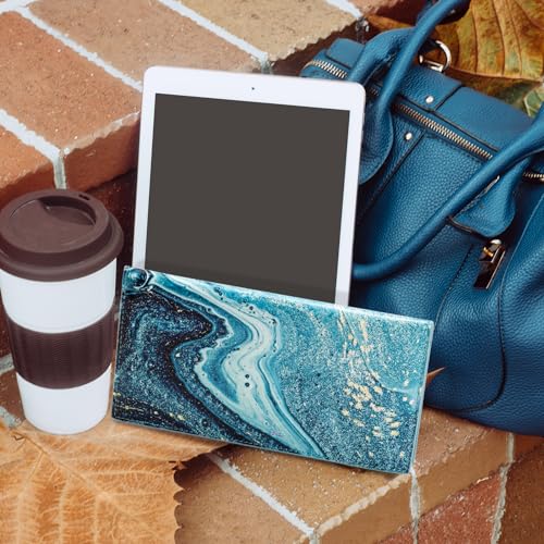 Image of CoBak Checkbook Cover for Women & Men - PU Leather Case with RFID Blocking | Classic Design Check Book Holder for Personal and Business