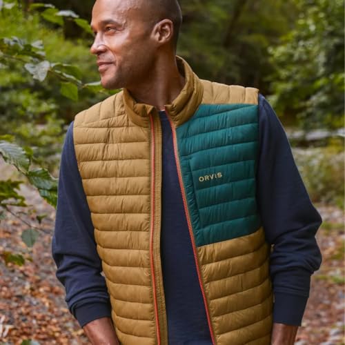 Orvis Insulated Drift Vest for Men - Lightweight, Breathable, Water-Resistant Outerwear for Outdoor Adventures and Layering2
