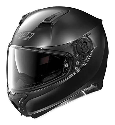 Nolan Unisex Adult N87 Flat Black Full Face Helmet N875270330102