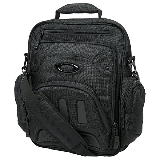 Oakley Men's Vertical Messenger 2.0, Blackout, U