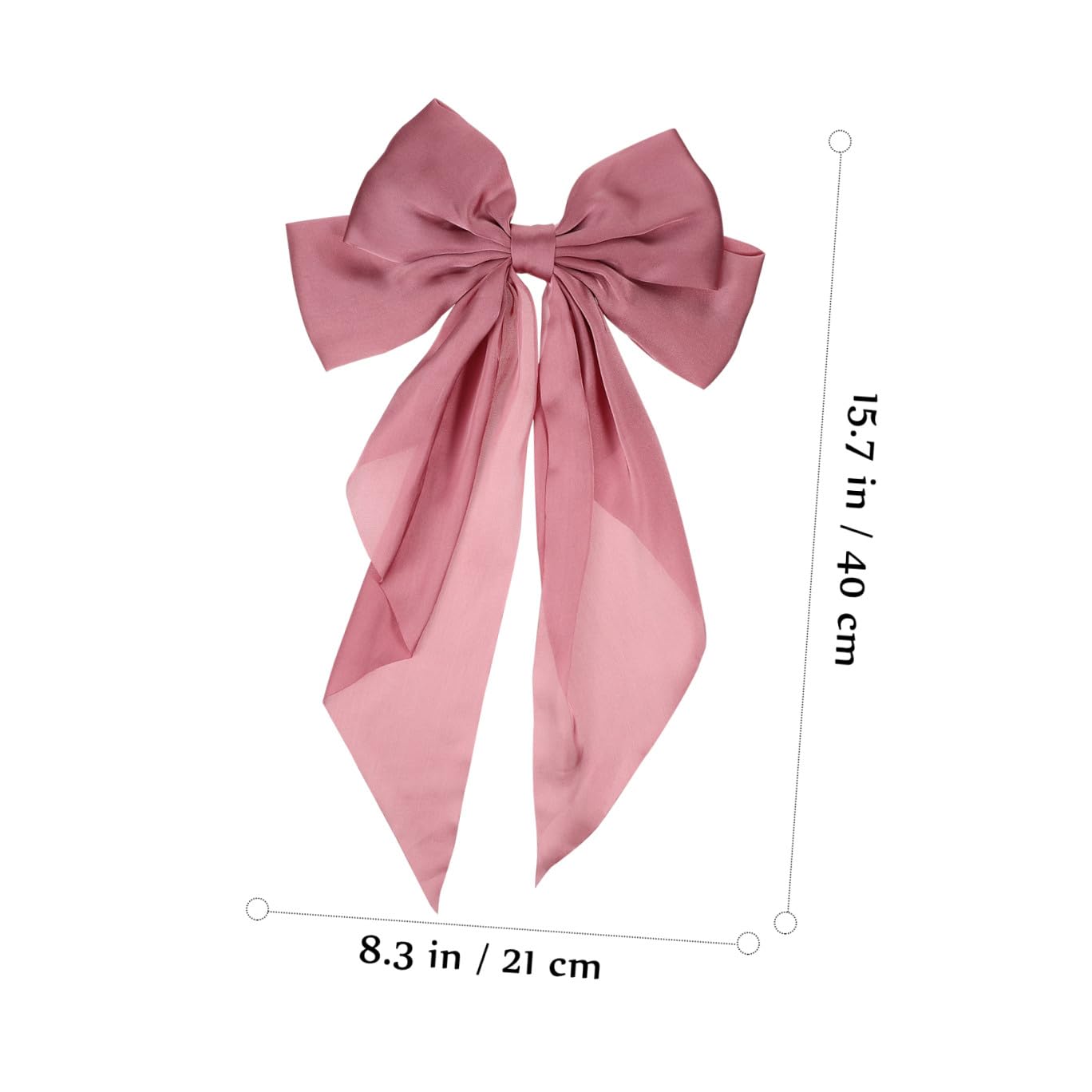FRCOLOR 12 Piezas lazo de pelo de lazos para el cabello para niños pequeños lazos de satén para el cabello para niñas hair clips horquillas moño pasadores para niñas satín