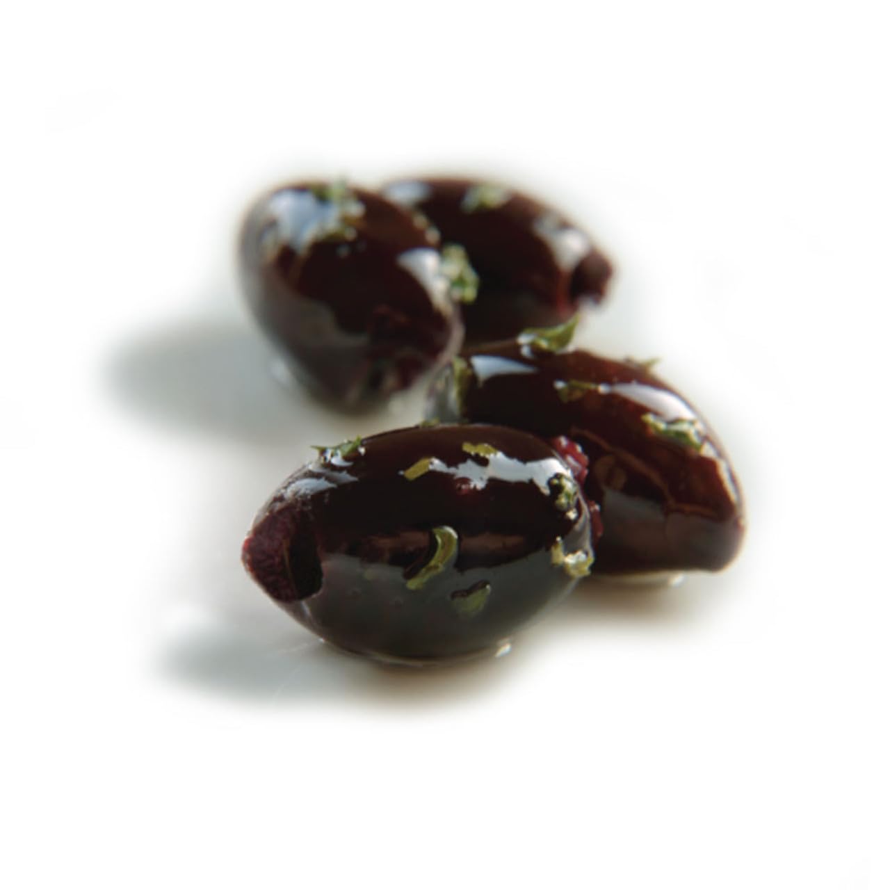 Delallo Seasoned Jumbo Pitted Calamata Olives, 5 Lb