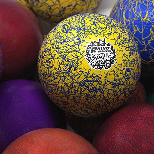 Champion Sports Premium Rhino Skin Extreme Color Dodgeballs - Glow in the Dark, Color-Changing, and Spider Grip - Low Bounce Dodgeballs - Image 10
