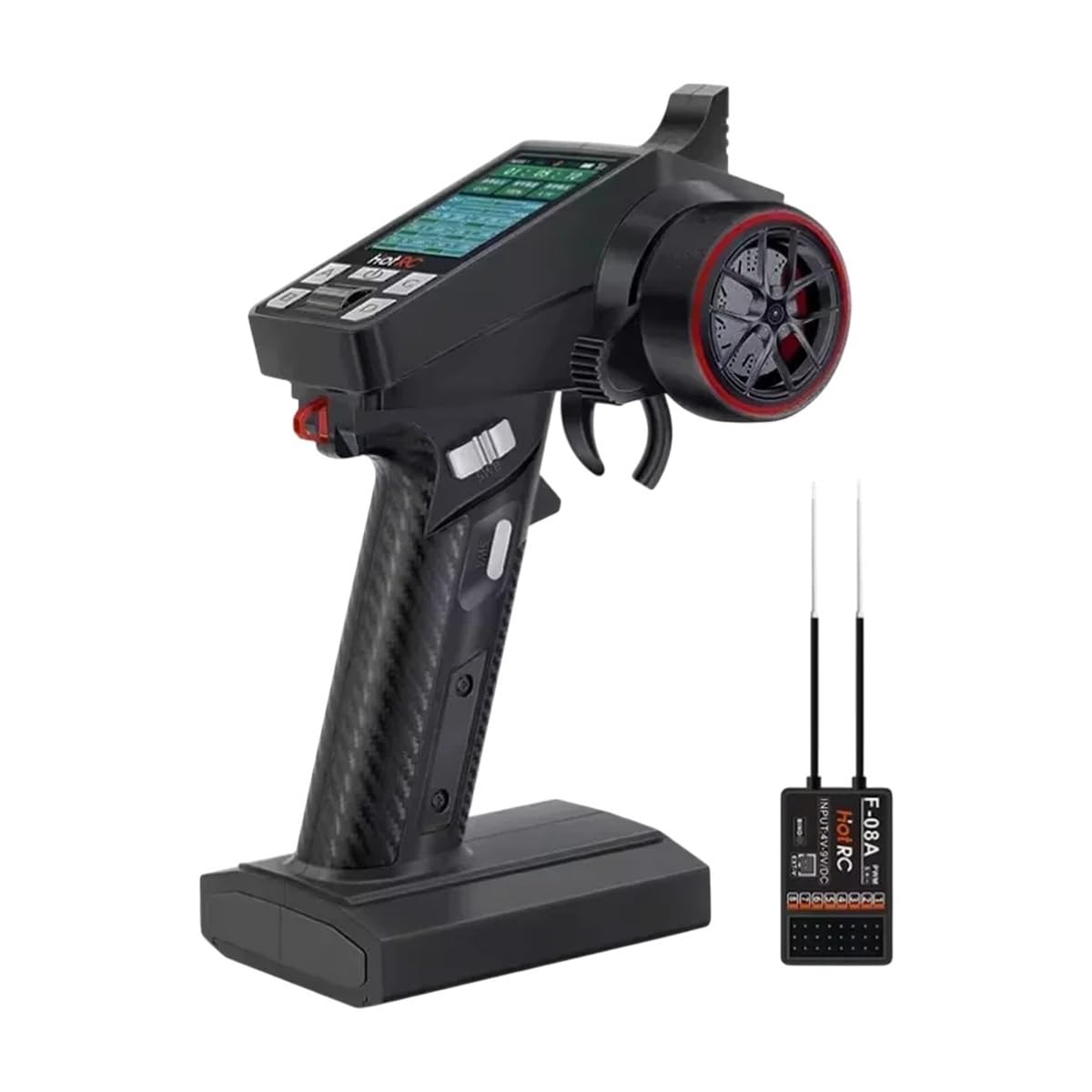 RC CT-8A 8-Channel Controller Control 2.4G 8-Channel Signal Adapter for Climbing Drift Vehicle RC CAR Ship Tank Accessories RC