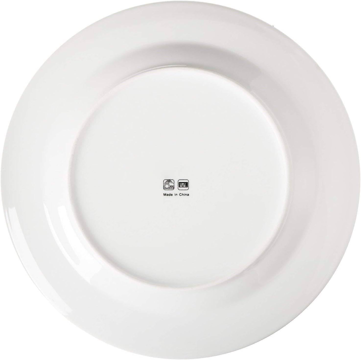 Amazon.co.jp: 食器セット キッチン用(皿&ボウル 6人分)ホワイト 18点