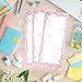 Well Tile 100pcs Pink Bow Notepad Bowknot List To-Do Paper Pad 3.2x7.5 Inch-Shopping List Memo Pad Cute Planner & Desk Accessories Notepad