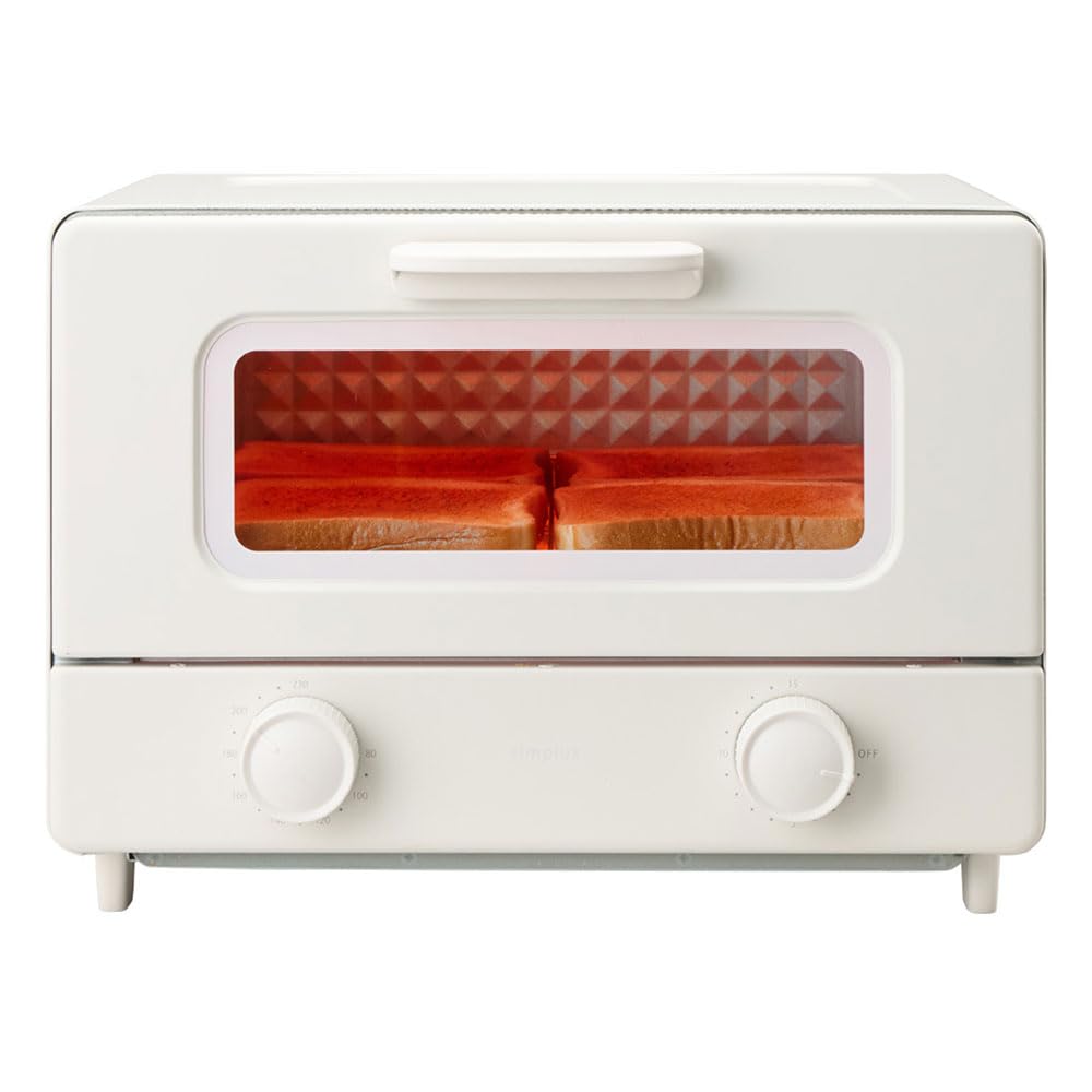 Amazon | simplus トースター 1200W 4枚焼き 80℃～230℃ タイマー付き
