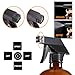 MASSUGAR Amber Glass Spray Bottles Set - Refillable Brown Dark Bottle Mixing Kits is Great for Essential Oils - Fine Mist 16 oz 2 Pack, 2 oz 4 Pack, 10 ml 2 Pack and 10 ml Roller Bottles 4 Pack