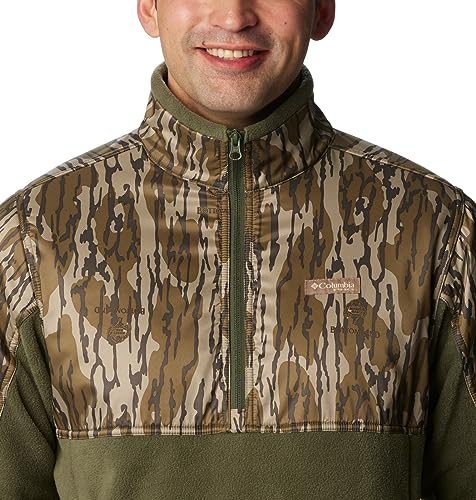 Image of Columbia mens Phg Fleece Overlay 1 /4 Zip