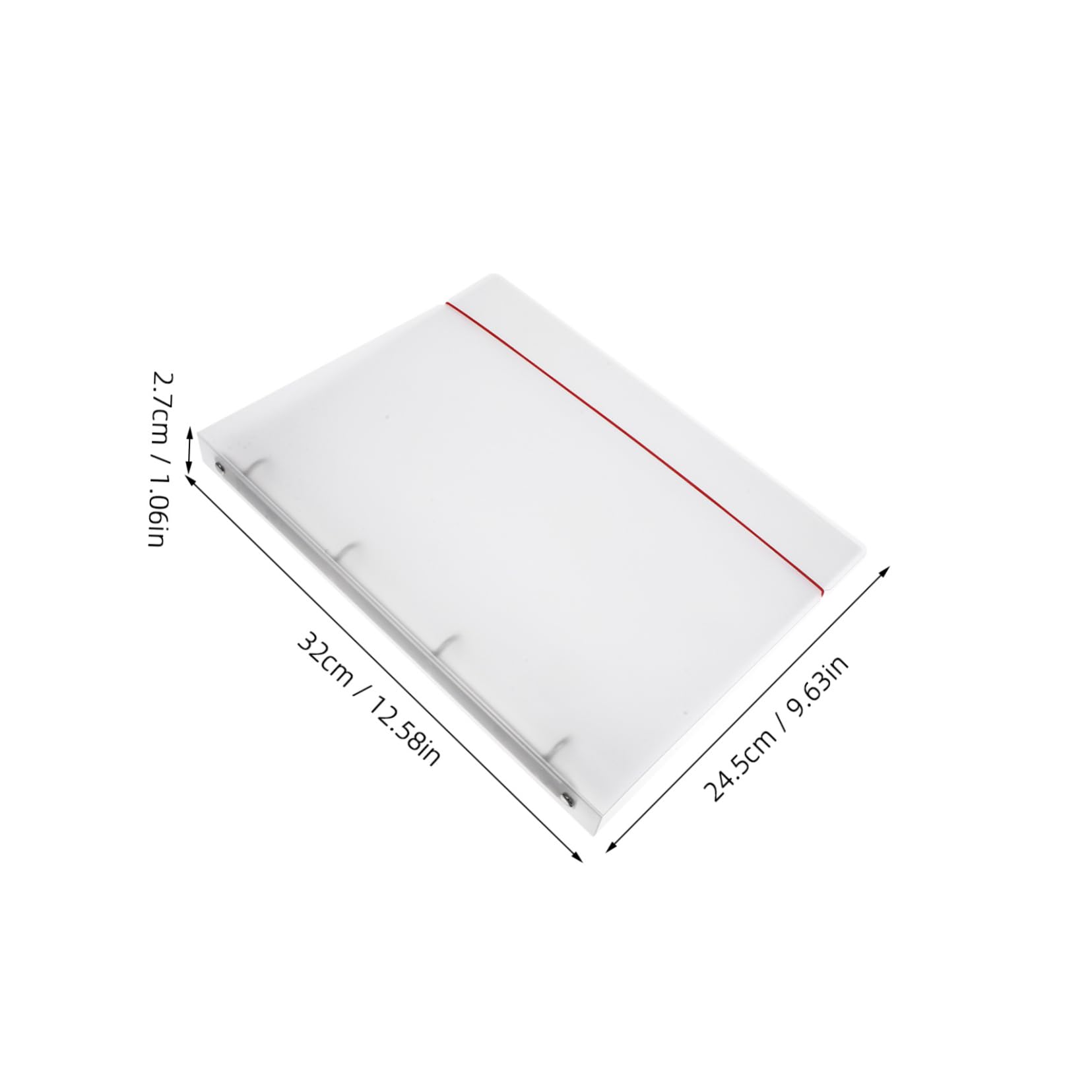 ARTIBETTER Sheet Music Sheet Folder with Ring Binder Material Document Organizer Portable File Pocket for Sheet Music Heavy Duty Non Damaging for Musicians