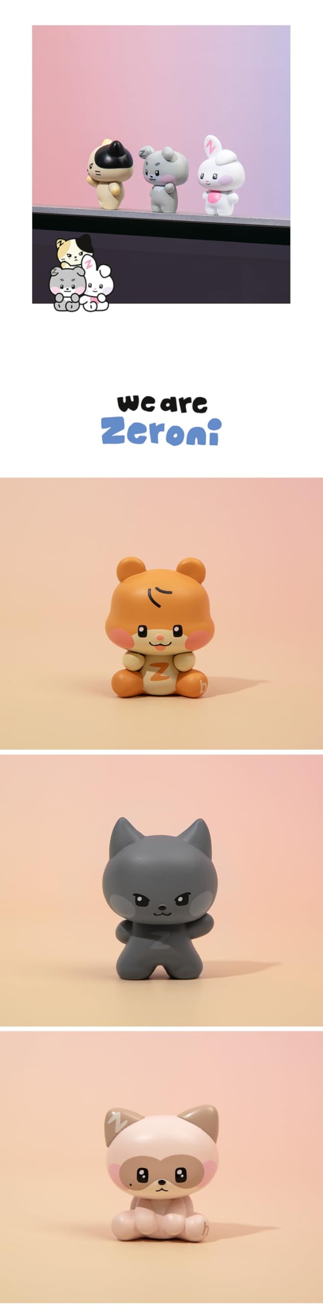 Amazon | ZEROBASEONE ZB1 Official MD zeroni Monitor Figure with