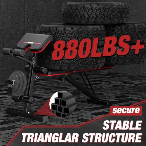 Adjustable Weight Bench 880LBS