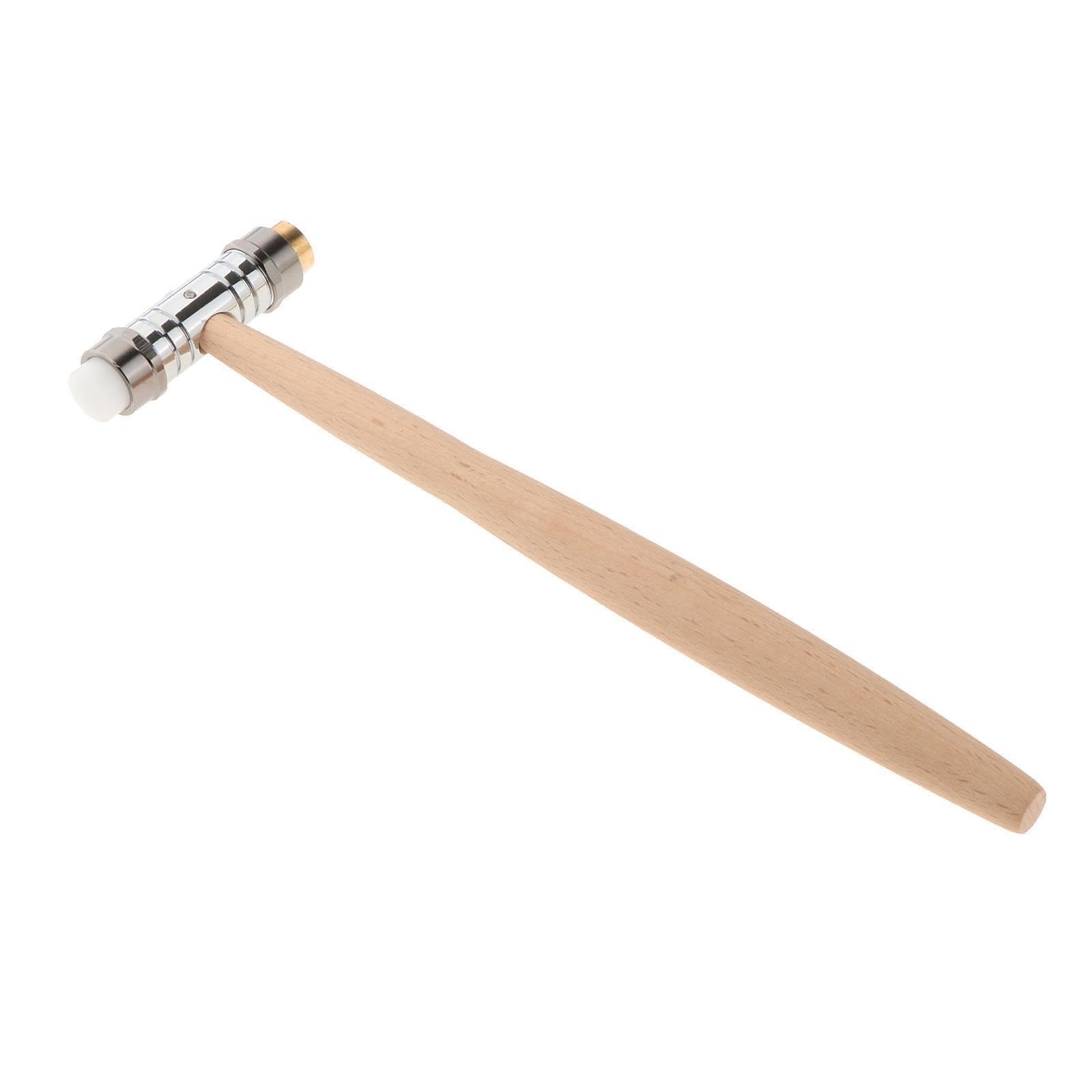 Twisaxc Watch Repair Hammer Professional Grade Two Sided Chasing Hammer With Ergonomic Wooden Handle Developed For Crafts Riveting Bending Tools For