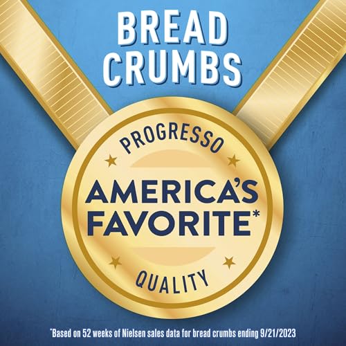 Image of Progresso Italian Style Bread Crumbs, Cooking Ingredient, 24 oz | Made with savory herb seasoning, Medium ground texture, Use as meatball binder and breading for veggies, chicken & fish