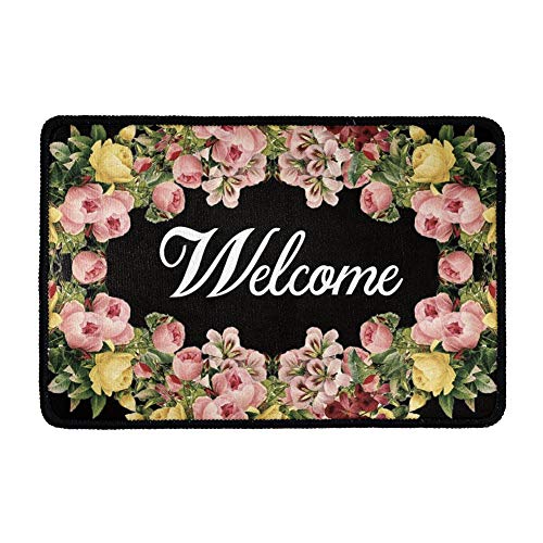 Tapis de sol en caoutchouc profil bas extérieur et intérieur durable