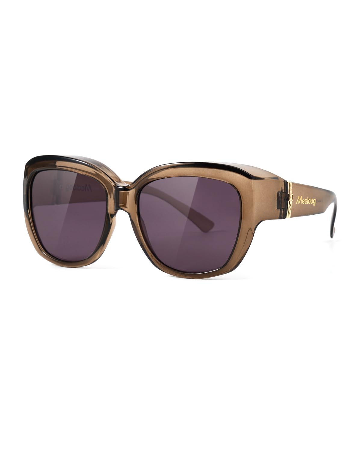 Meeloog Übergroße polarisierte Überbrillen-Sonnenbrille für