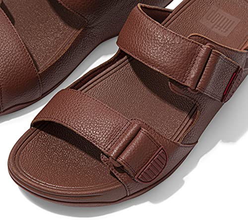 Image of FitFlop Men's Gogh Moc Slide Leather Sandal