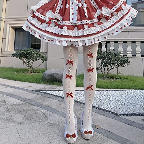 Image of Sahabowi handcraft tights for women, Sheer waist pantyhose