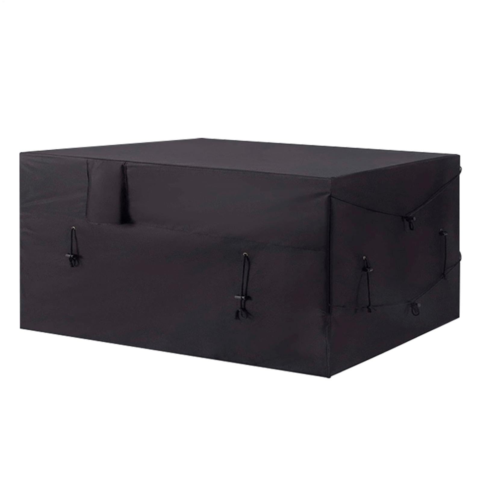 para Calentador de Piscina Orificio Ajustable para Manguera Impermeable y | Protectora Equipos Piscina Tira de Cierre de Gancho y Bucle para Protección Exterior