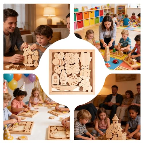 Jouets de tri et d'empilage pour animer les fêtes et les loisirs à la maison