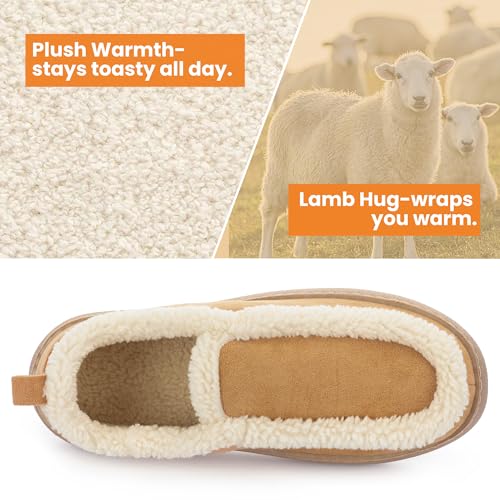 Zizor Womens Suede Loafer Slippers3