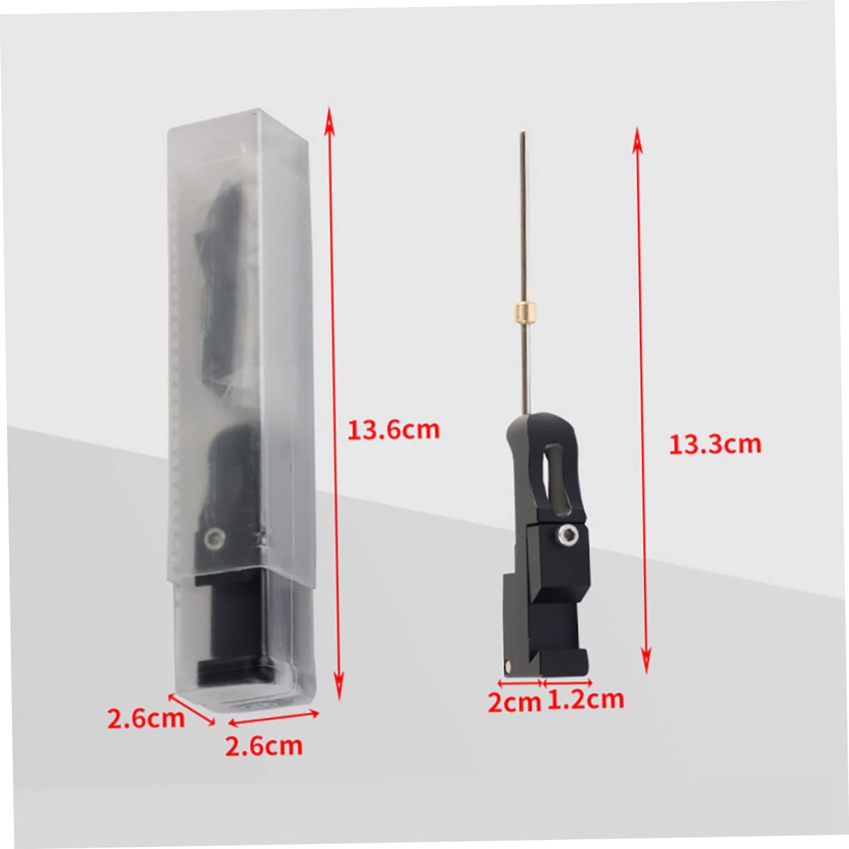 Abaodam 1Set Professional Clicker Durable Sight Accessory for Enhanced Aiming and Competitions Black