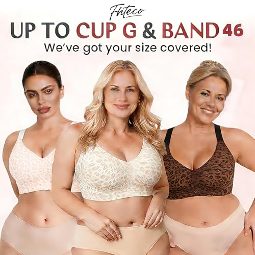 Image of Smoothing Bra Anti Sagging Wireless Push Up Bras for Women No Underwire Full Coverage Bra Comfy Bras for Women