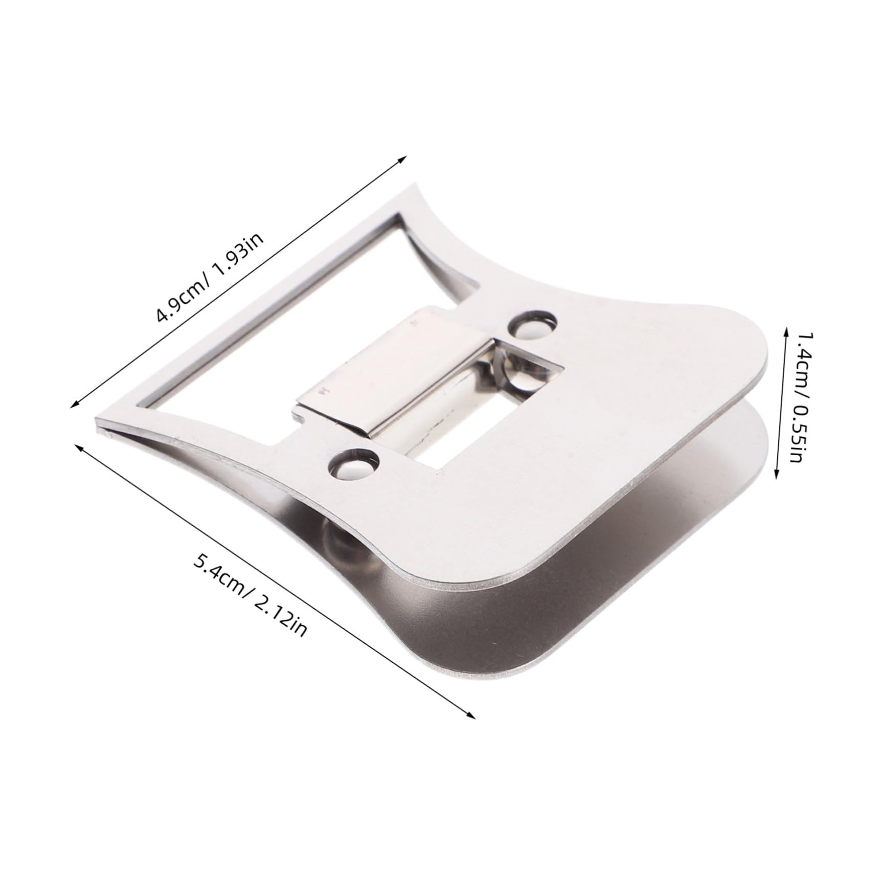 NAMOARLY Fly Tying Clamp Replacement Pliers Metal Fishing Hackle Clamp Fly Fishing Accessories