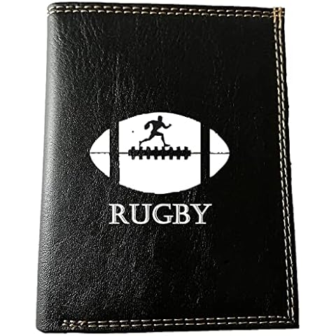 Portefeuille Syl'la Rugby Noir Cover