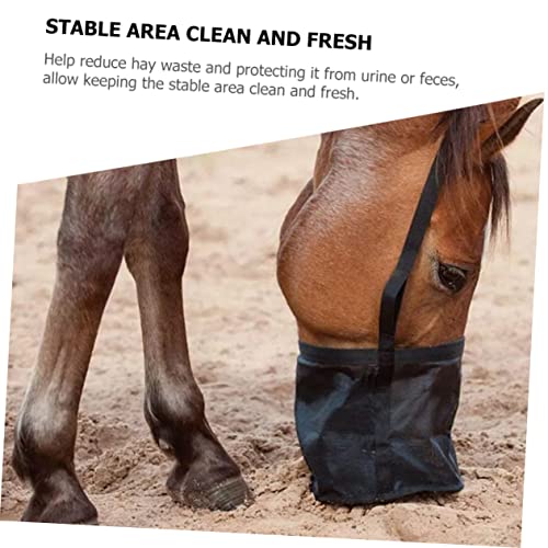 BESPORTBLE 3 Peças Bolsa De Armazenamento Para Alimentador De Cavalo E Cabra Sacos De Alimentação Le
