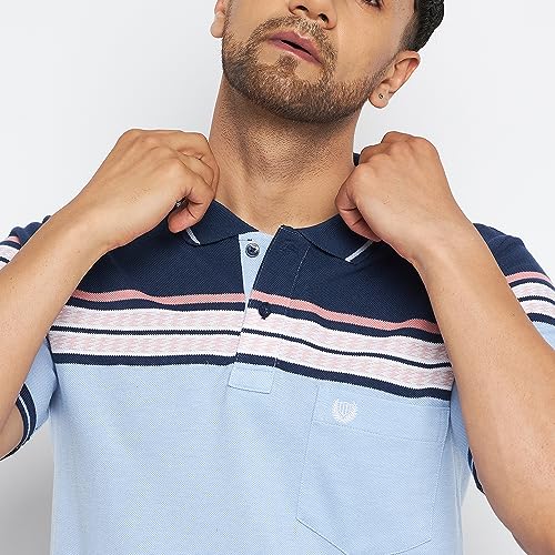 Image of Duke Men's Striped Regular Fit T-Shirt
