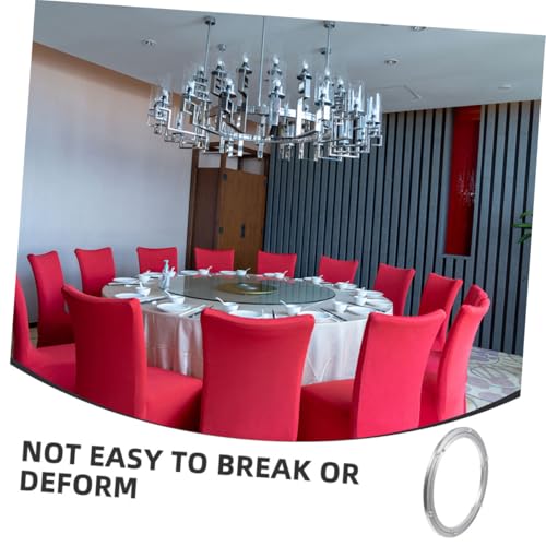 Alliage aluminium robuste stable pour plateau tournant rond de table - 8