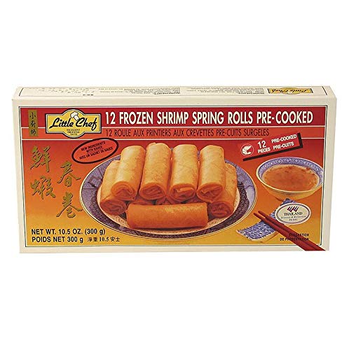 Mini-Frühlingsrollen "Shrimps", mit Garnelen und Gemüse, TK, 300g, 12 x 25g