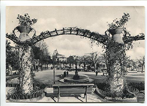1954 Chieti Villa Comunale DEST. Montecatini Terme Pistoia FG B/N VG ANIMATA