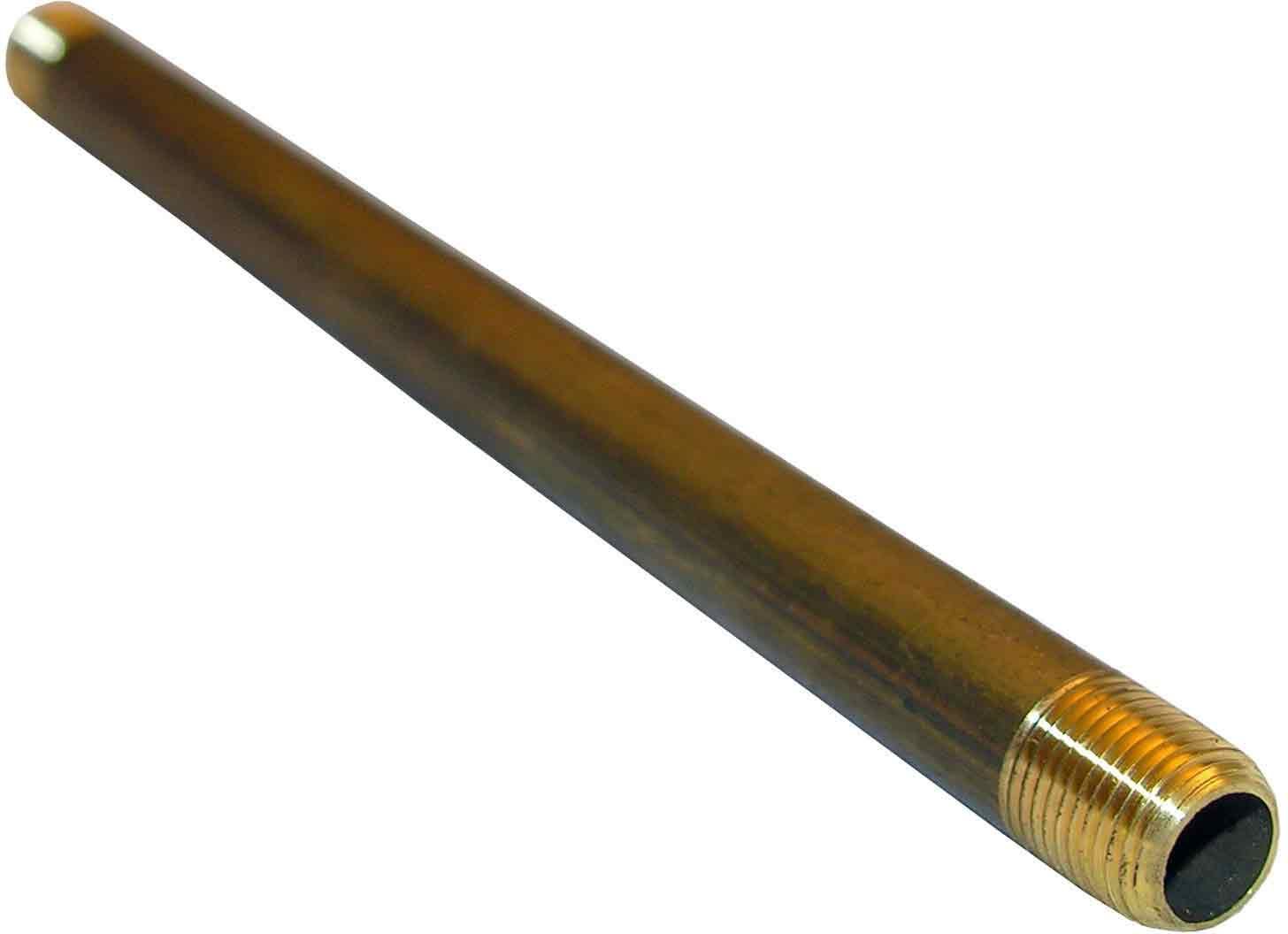 Amazon.com: LASCO 17-9331 1/8-Inch by 6-Inch Yellow Brass Pipe