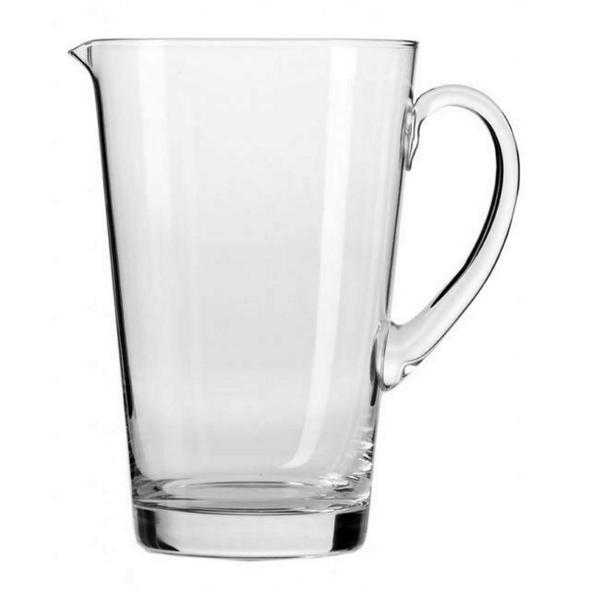 KROSNO Dzbanek do Wody, Soków i Napojów Kolekcja Harmony, 1000 ml | Szkło Kryształowe Bezołowiowe, ręcznie formowany, do wody, soków, lemoniady i napojów, zmywarka