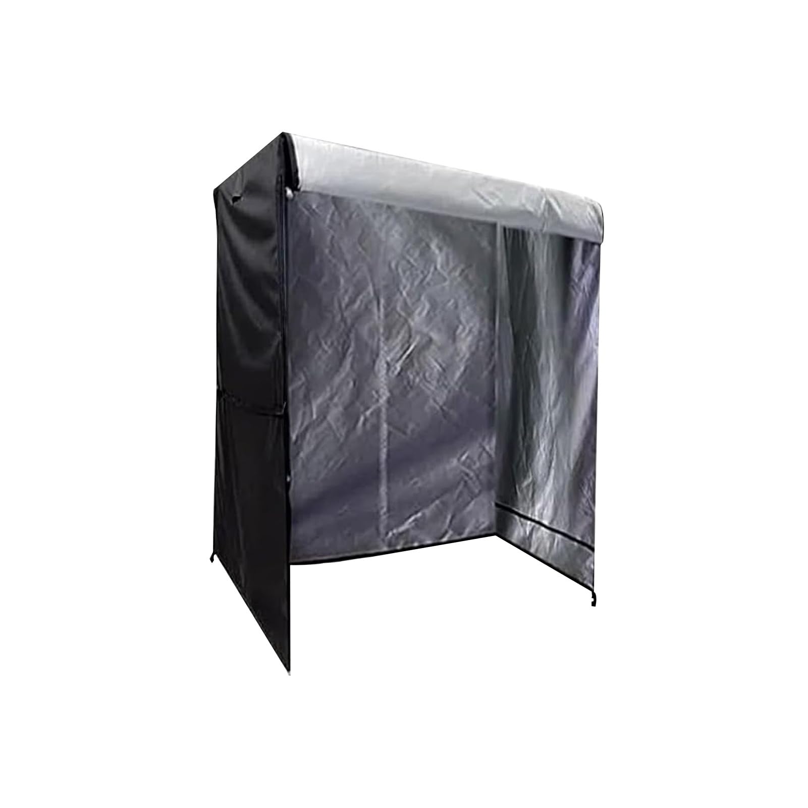 Tejido Oxford 420D Fundas para sauna de exterior, Funda antipolvo para saunas, Fundas de madera para sauna, Funda antipolvo para saunas de infrarrojos doméstica (183x122x193 cm,Negro)